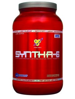 BSN   Syntha 6 Sustained Release Protein Powder Mochaccino   2.91 lbs.