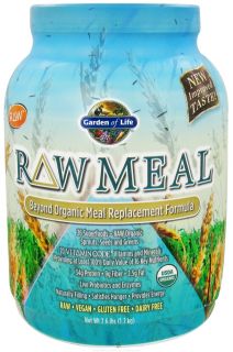 Garden of Life   Raw Meal Beyond Organic Meal Replacement Formula   2.6 lbs.