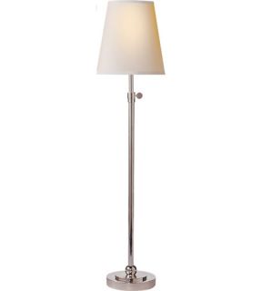 Thomas Obrien Bryant 1 Light Table Lamps in Polished Silver TOB3007PS NP