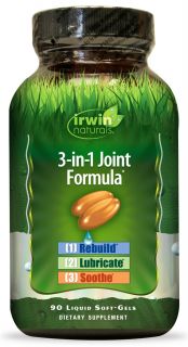 Irwin Naturals   3 in 1 Joint Formula   90 Gelcaps
