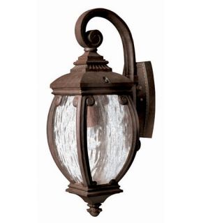 Forum 1 Light Outdoor Wall Lights in French Bronze 1940FZ