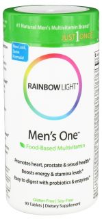 Rainbow Light   Mens One Energy Multivitamin   90 Tablets