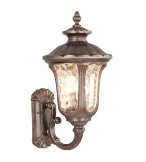 Oxford 3 Light Outdoor Wall Lights in Moroccan Gold 7662 50
