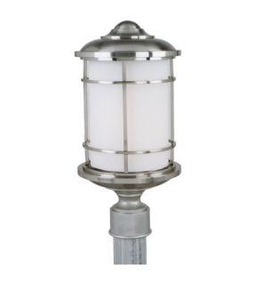 Lighthouse 1 Light Post Lights & Accessories in Brushed Steel OL2207BS