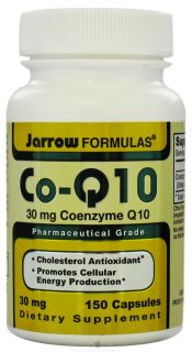 Jarrow Formulas   Co Q10 30 mg.   150 Capsules