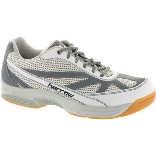 Harrow Sneak Harrow Mens Indoor, Squash, Racquetball Shoes White/Gray