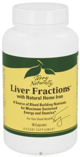 EuroPharma   Terry Naturally Liver Fractions with Natural Heme Iron   90 Capsules