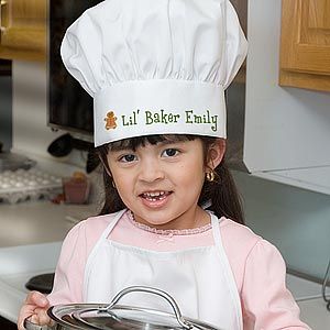 Christmas Cookies Personalized Chef Hat for Kids