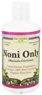 Only Natural   Organic Noni Only Juice   32 oz.