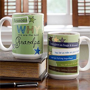 Personalized Large Coffee Mugs   Reasons Youre The Best