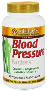 Michaels Naturopathic Programs   Blood Pressure Factors   90 Tablets