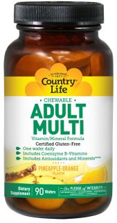 Country Life   Chewable Adult Multi   120 Wafers