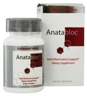 Anatabloc   Anti Inflammatory Support Dietary Supplement Unflavored   300 Tablets