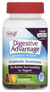 Schiff   Digestive Advantage Probiotic Gummies   60 Gummies (formerly Sustenex)