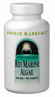 Source Naturals   Red Marine Algae 350 mg.   90 Tablets