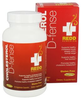 Redd Remedies   Cholesterol D fense   60 Vegetarian Capsules