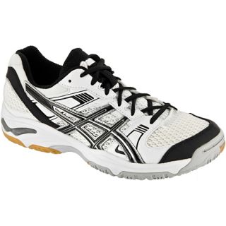 ASICS GEL 1140V ASICS Womens Indoor, Squash, Racquetball Shoes White/Black/Sil