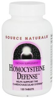 Source Naturals   Homocysteine Defense   120 Tablets