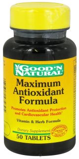 Good N Natural   Maximum Antioxidant Formula   50 Tablets