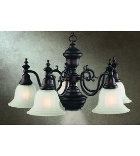 Richland 6 Light Chandeliers in Royal Bronze 660 30