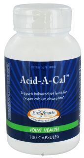 Enzymatic Therapy   Acid A Cal   100 Vegetarian Capsules
