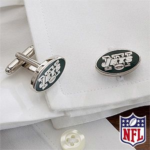 NFL Football New York Jets Cuff Links