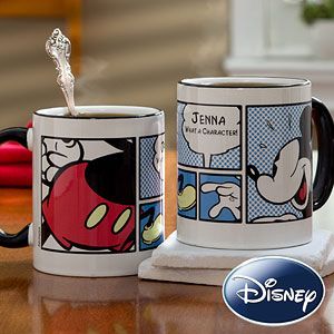 Personalized Mickey Mouse Coffee Mug   Disney