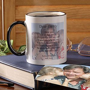 Personalized Photo Coffee Mug With Just For Him Poem