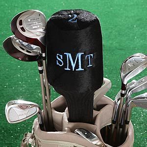 Personalized Golf Club Head Covers with Monogram