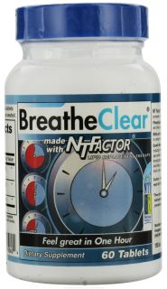Nutritional Therapeutics   Breathe Clear with NT Factor   60 Tablets