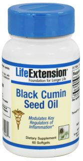 Life Extension   Black Cumin Seed Oil   60 Softgels
