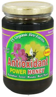YS Organic Bee Farms   Raw Antioxidant Power Honey   13 oz.