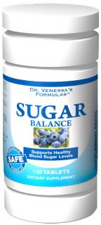 Dr. Venessas Formulas   Sugar Balance with Banaba Leaf   120 Tablets