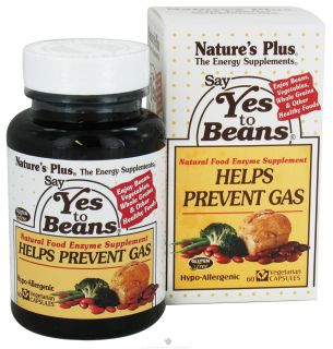 Natures Plus   Say Yes To Beans   60 Vegetarian Capsules