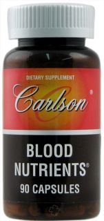 Carlson Labs   Blood Nutrients   90 Capsules