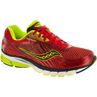 Saucony Ride 6 Saucony Mens Running Shoes Red/Citron/Black