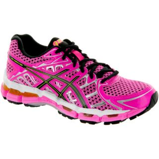 ASICS GEL Surveyor 2 ASICS Womens Running Shoes Neon Pink/Black/Flash Yellow