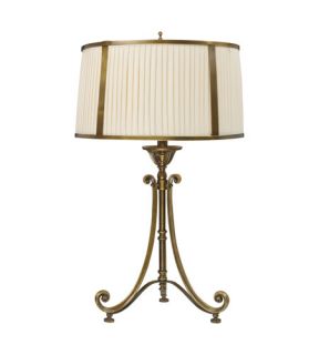 Williamsport 1 Light Table Lamps in Vintage Brass Patina 11052/1