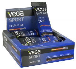 Vega Sport   Natural Plant Based Protein Bar Chocolate Saviseed   2.1 oz. DAILY DEAL