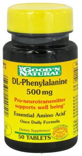 Good N Natural   DL Phenylalenine 500   50 Tablets