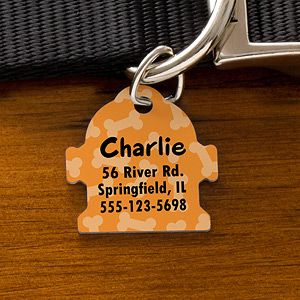 Personalized Dog Identification Tags   Fire Hydrant