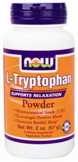 NOW Foods   L Tryptophan Powder   2 oz.