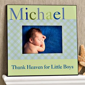 Personalized Baby Boy Picture Frames   Just for Them