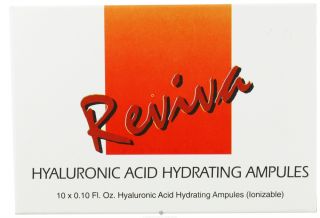 Reviva Labs   Hyaluronic Acid Hydrating Ampules 10 each 0.10 Fl oz. vials