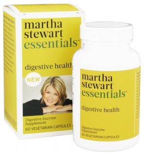 Martha Stewart Essentials   Digestive Health   60 Vegetarian Capsules LUCKY PRICE