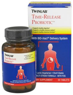 Twinlab   Time Release Probiotic   30 Tablets