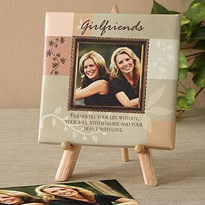 Friendship Personalized Photo Canvas Art for Friends
