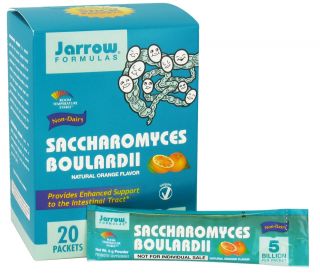 Jarrow Formulas   Saccharomyces Boulardii Natural Orange Flavor   20 Packet(s)