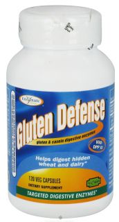 Enzymatic Therapy   Gluten Defense with DPP IV   120 Vegetarian Capsules