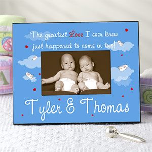 Personalized Twins Photo Frame   Greatest Love